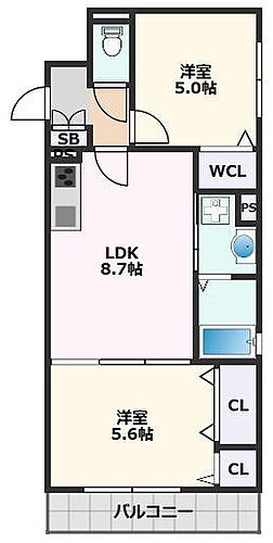大阪府摂津市一津屋１丁目 賃貸アパート