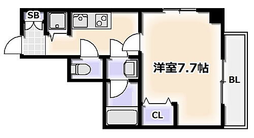 大阪府大阪市大正区三軒家東4丁目 大正駅 1K マンション 賃貸物件詳細