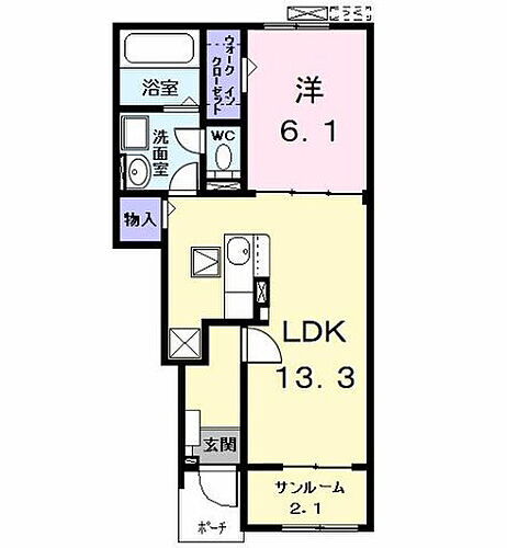 シェラタン（Ｓｈｅｒａｔａｎ） 1階 1LDK 賃貸物件詳細