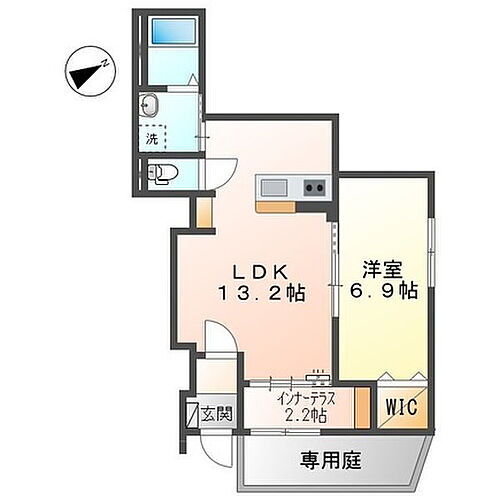 広島県広島市安佐南区山本6丁目 安芸長束駅 1LDK アパート 賃貸物件詳細