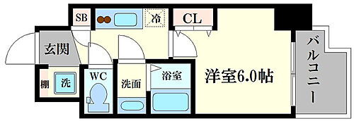大阪府大阪市阿倍野区王子町１丁目 松虫駅 1K マンション 賃貸物件詳細