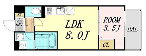 大阪府大阪市大正区泉尾１丁目 賃貸マンション