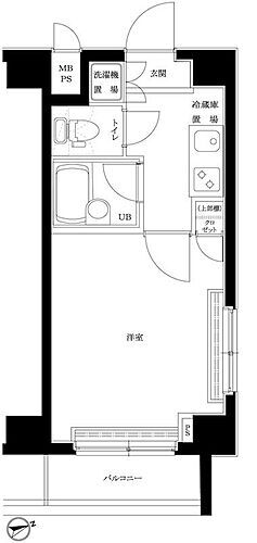 東京都港区西新橋3丁目 新橋駅 1K マンション 賃貸物件詳細