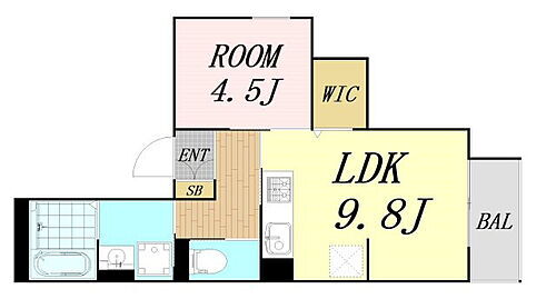 大阪府大阪市北区天満橋３丁目 賃貸アパート