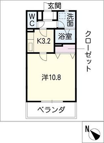 愛知県春日井市中央通1丁目 春日井駅 1K マンション 賃貸物件詳細