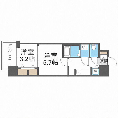 大阪府大阪市浪速区日本橋5丁目22-4 恵美須町駅 2K マンション 賃貸物件詳細