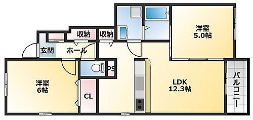 大阪府八尾市田井中２丁目 賃貸アパート