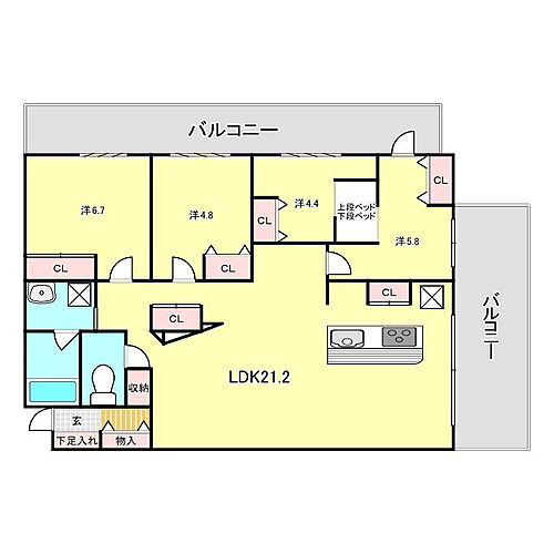 兵庫県西宮市熊野町 賃貸マンション