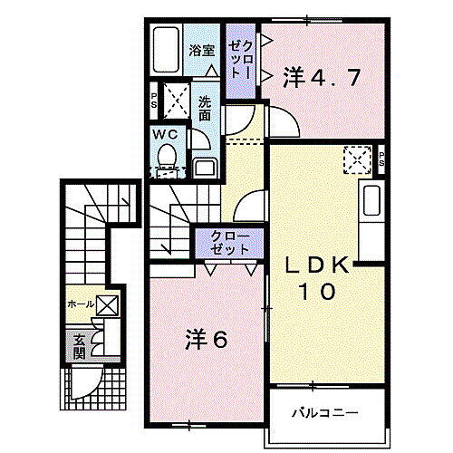 愛媛県西条市飯岡3450番地7 伊予西条駅 2LDK アパート 賃貸物件詳細