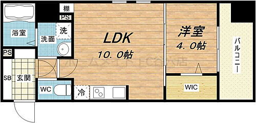グランプラス谷町 5階 1LDK 賃貸物件詳細