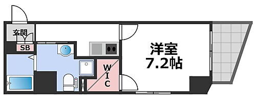 ディナスティ玉造 4階 1K 賃貸物件詳細