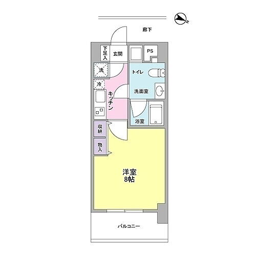 大阪府大阪市西区京町堀3丁目 阿波座駅 1K マンション 賃貸物件詳細