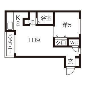 北海道札幌市北区北三十八条西6丁目 麻生駅 1LDK マンション 賃貸物件詳細