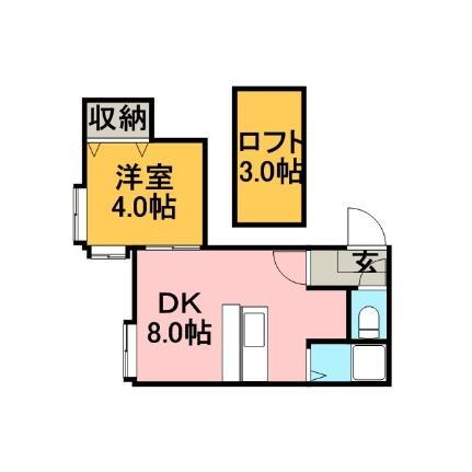 北海道札幌市東区北十一条東5丁目 東区役所前駅 1DK アパート 賃貸物件詳細