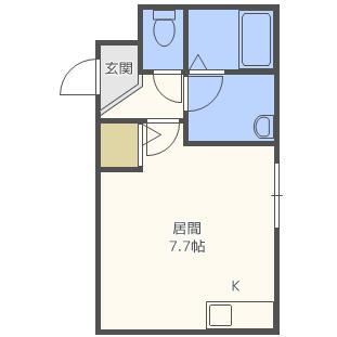 北海道札幌市豊平区水車町4丁目 学園前駅 ワンルーム マンション 賃貸物件詳細