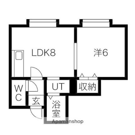 北海道札幌市豊平区福住一条7丁目 福住駅 1LDK アパート 賃貸物件詳細