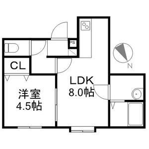 北海道札幌市豊平区美園二条5丁目 白石駅 1LDK アパート 賃貸物件詳細