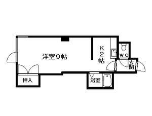 北海道札幌市白石区菊水一条1丁目 菊水駅 1K マンション 賃貸物件詳細