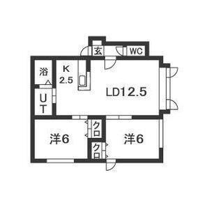 北海道札幌市白石区本郷通9丁目南 南郷７丁目駅 2LDK アパート 賃貸物件詳細