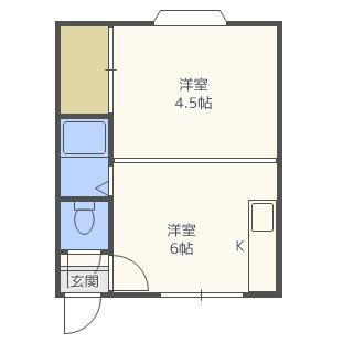 北海道札幌市豊平区平岸一条13丁目 南平岸駅 1DK アパート 賃貸物件詳細