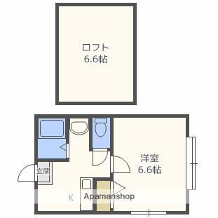 北海道札幌市豊平区月寒西三条7丁目 月寒中央駅 1K アパート 賃貸物件詳細