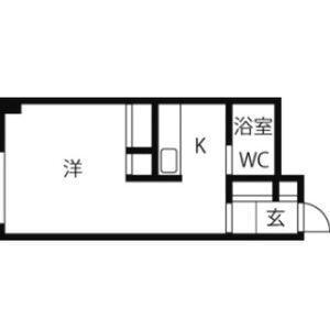 北海道札幌市北区北十四条西1丁目 北１３条東駅 1K アパート 賃貸物件詳細