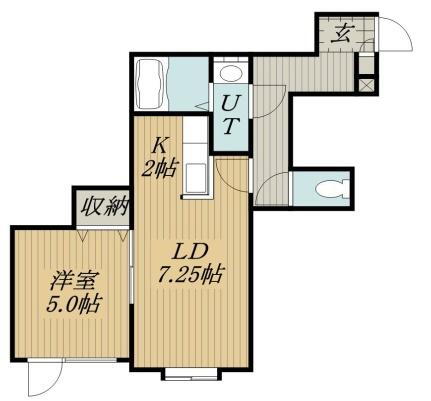 北海道札幌市手稲区新発寒四条4丁目 稲積公園駅 1LDK アパート 賃貸物件詳細