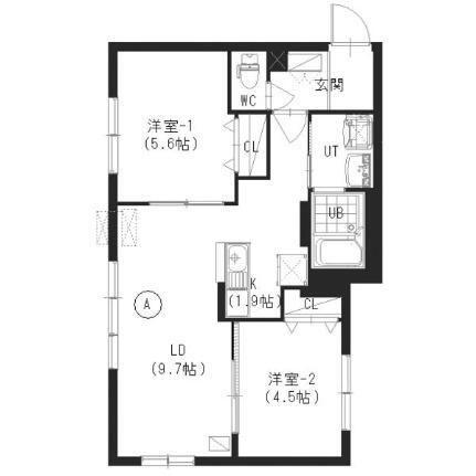 北海道札幌市豊平区中の島一条1丁目 中の島駅 2LDK マンション 賃貸物件詳細