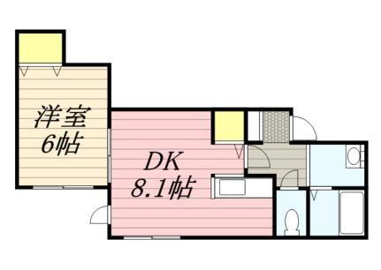 北海道札幌市西区八軒五条東4丁目 八軒駅 1LDK アパート 賃貸物件詳細