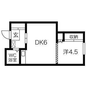 マンション佐藤　Ｂ 2階 1DK 賃貸物件詳細