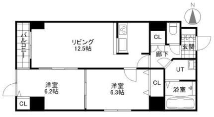 マハトゥール札幌 5階 2LDK 賃貸物件詳細