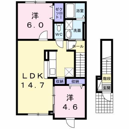 北海道函館市深堀町 駒場車庫前駅 2LDK アパート 賃貸物件詳細