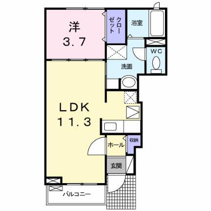 青森県八戸市類家2丁目 本八戸駅 1LDK アパート 賃貸物件詳細