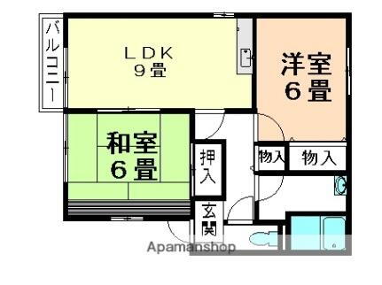 青森県八戸市諏訪2丁目 2DK アパート 賃貸物件詳細