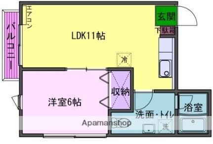 Ｄ−ＨＯＵＳＥ北上 2階 1LDK 賃貸物件詳細