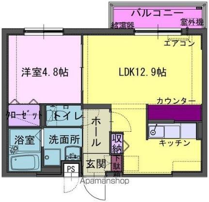 岩手県北上市村崎野16地割 村崎野駅 1LDK マンション 賃貸物件詳細