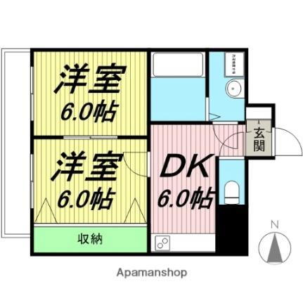 宮城県仙台市青葉区国分町3丁目 勾当台公園駅 2DK マンション 賃貸物件詳細