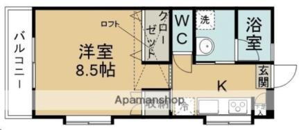 コーポＭ 2階 1K 賃貸物件詳細