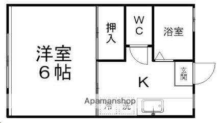 宮城県仙台市青葉区八幡5丁目 北四番丁駅 1K アパート 賃貸物件詳細
