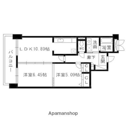 グレースプレジオＩＩＩ 3階 2LDK 賃貸物件詳細