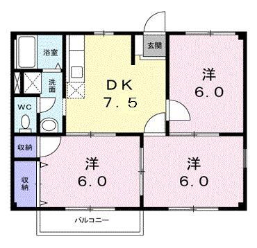 ひよりプラザハイム 1階 3DK 賃貸物件詳細
