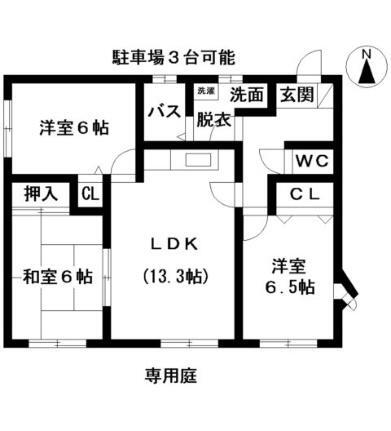 宮城県多賀城市城南1丁目 国府多賀城駅 3LDK 一戸建て 賃貸物件詳細