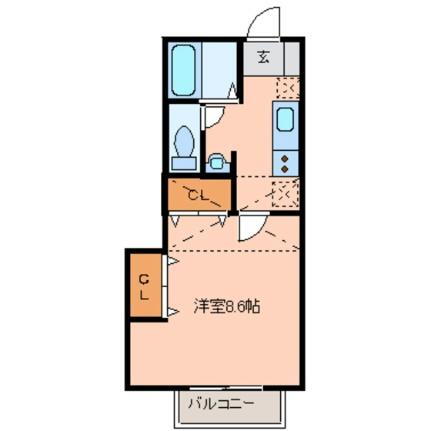 宮城県多賀城市山王 陸前山王駅 1K アパート 賃貸物件詳細