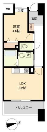 宮城県仙台市若林区清水小路 五橋駅 1LDK マンション 賃貸物件詳細
