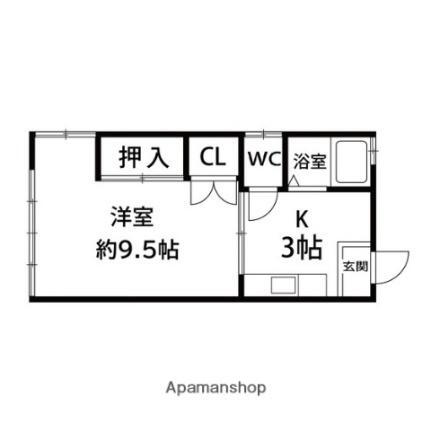 ダイワコート 2階 1K 賃貸物件詳細