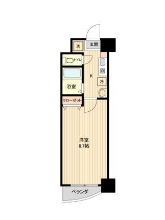 宮城県仙台市青葉区宮町1丁目 仙台駅 1K マンション 賃貸物件詳細