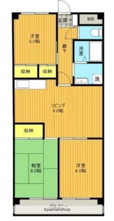 福島県郡山市台新2丁目 郡山駅 3LDK マンション 賃貸物件詳細