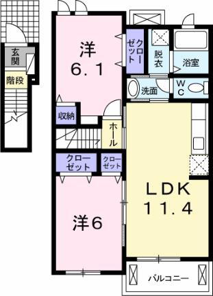 茨城県水戸市内原町 内原駅 2LDK アパート 賃貸物件詳細