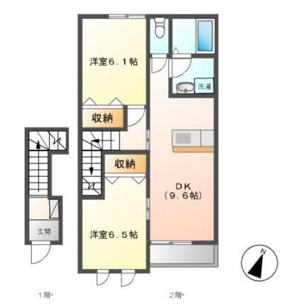 茨城県小美玉市小曽納 石岡駅 2DK アパート 賃貸物件詳細