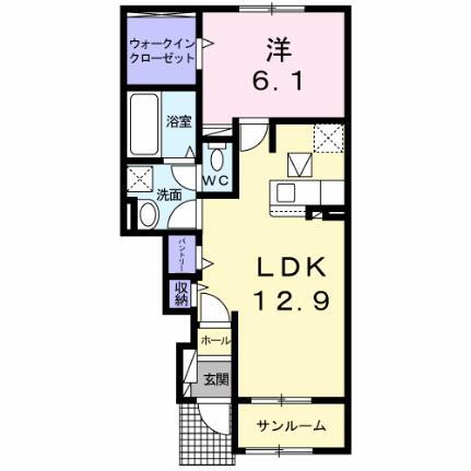 茨城県笠間市東平3丁目 友部駅 1LDK アパート 賃貸物件詳細